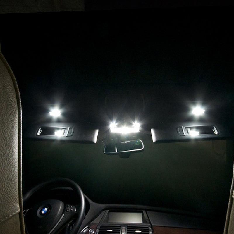 Pachet 21 LED-uri Kit Iluminare Interior BMW X6 E71 E72