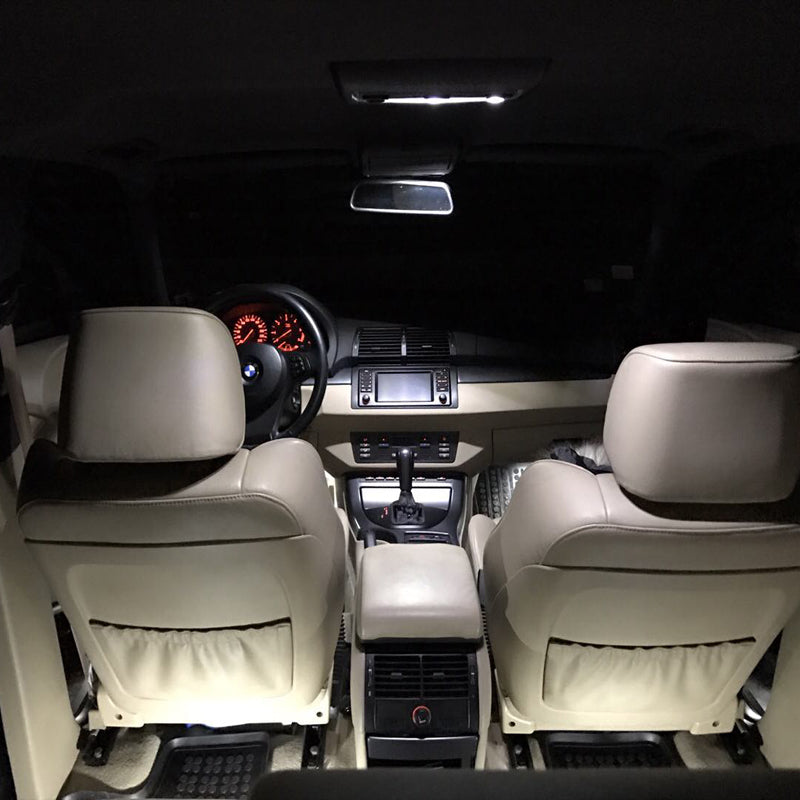 Pachet 19 LED-uri Iluminare Interior BMW X5 E53