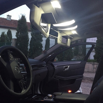 Pachet 18 LED-uri Kit Iluminare Interior Mercedes W166 ML GL