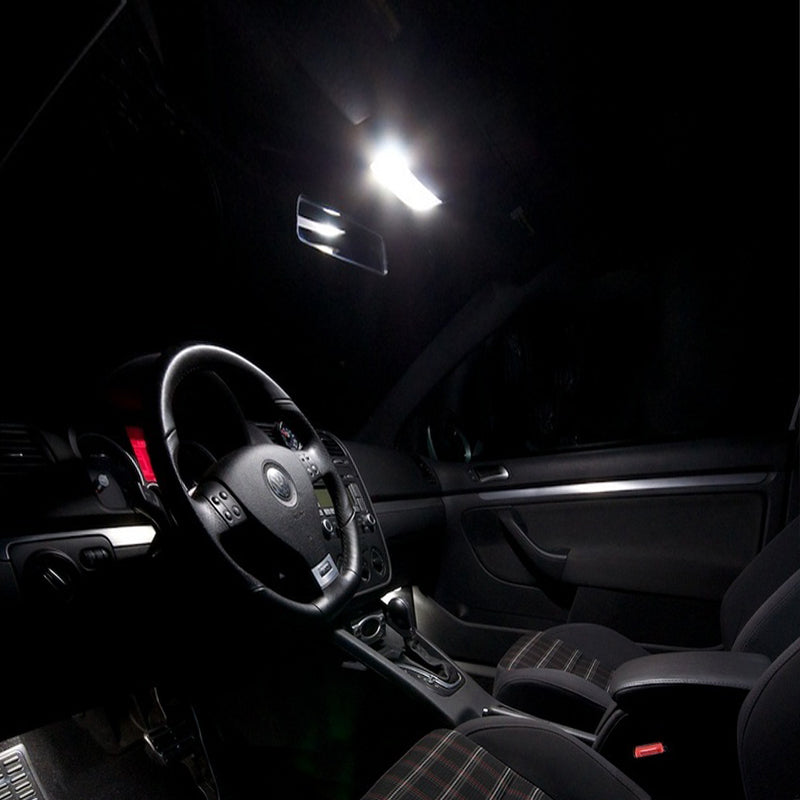 Pachet 12 LED-uri Kit Iluminare Interior VW Golf 5