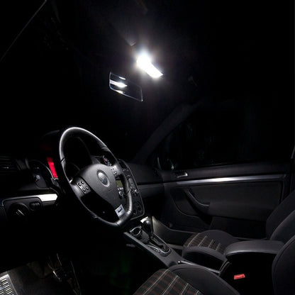 Pachet 12 LED-uri Kit Iluminare Interior VW Golf 5