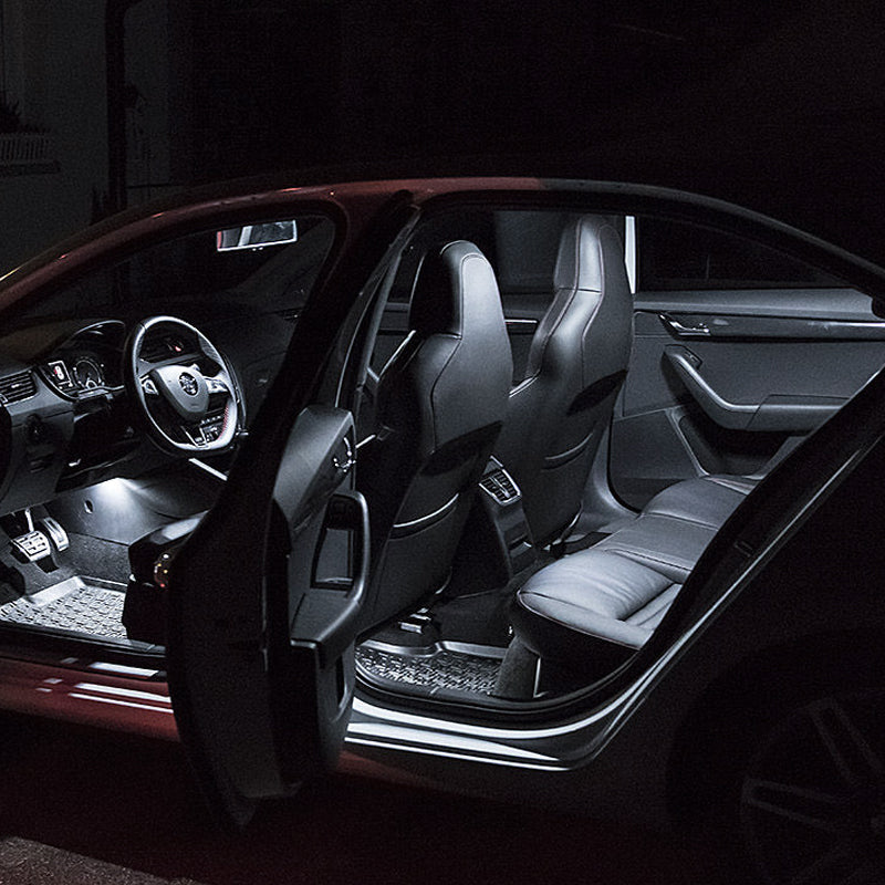 Pachet 10 LED-uri Kit Iluminare Interior Skoda Octavia 2