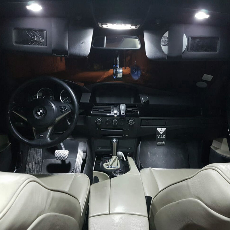 Pachet 16 LED-uri Kit Iluminare Interior BMW E61