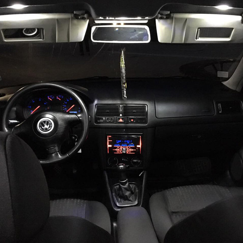 Kit LED Iluminare Interior pentru VW Golf 4