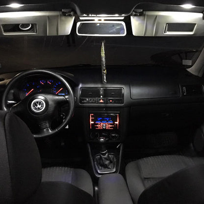 Kit LED Iluminare Interior pentru VW Golf 4