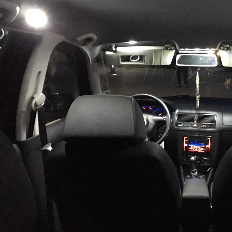 Kit LED Iluminare Interior pentru VW Golf 4