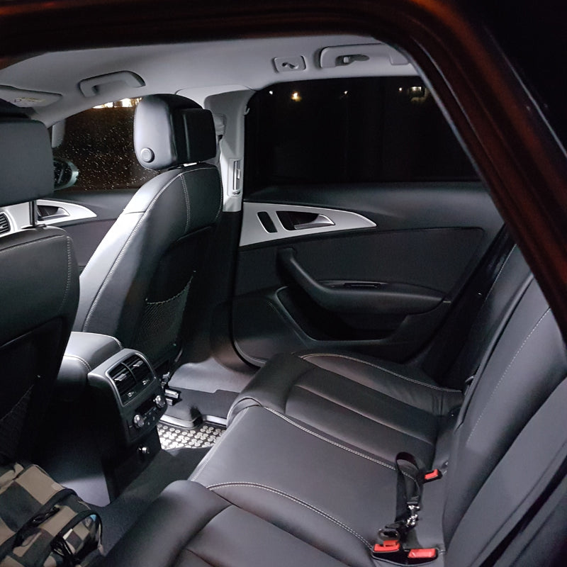 Pachet 15 LED-uri Kit Iluminare Interior Audi A6 C7 Avant