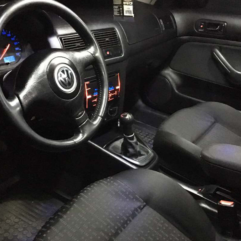 Kit LED Iluminare Interior pentru VW Golf 4