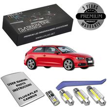 Pachet 7 LED-uri Iluminare Interior Audi A3 8V