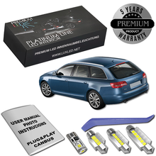 Pachet 17 LED-uri Iluminare Interior Audi A6 C6 4F Avant