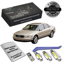 Pachet 22 LED-uri Kit Iluminare Interior Audi A8 D2