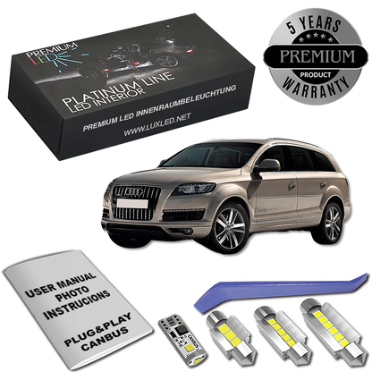 Pachet 16 LED-uri Iluminare Interior Audi Q7