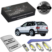Pachet 19 LED-uri Iluminare Interior BMW X5 E53