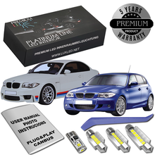 Pachet 12 LED-uri Iluminare Interior BMW E82
