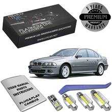 Pachet 18 LED-uri Kit Iluminare Interior BMW E39