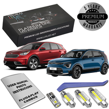 Pachet 7 LED-uri Kit Iluminare Interior KIA Niro