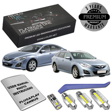 Pachet 10 LED-uri Kit Iluminare Interior Mazda 6 GH