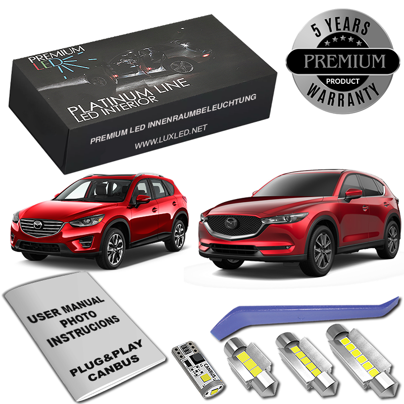 Pachet 10 LED-uri Kit Iluminare Interior Mazda CX-5