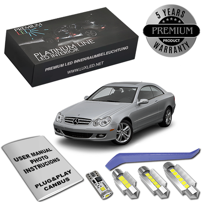 Kit LED Iluminare Interior pentru Mercedes W209 CLK