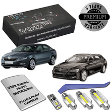 Pachet 15 LED-uri Kit Iluminare Interior Skoda Kodiaq