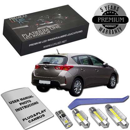 Pachet 6 LED-uri Kit Iluminare Interior Toyota Auris E180
