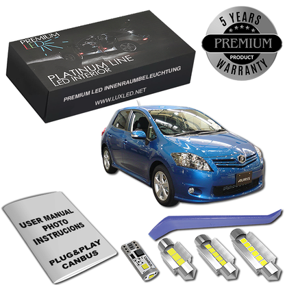 Pachet 6 LED-uri Kit Iluminare Interior Toyota Auris