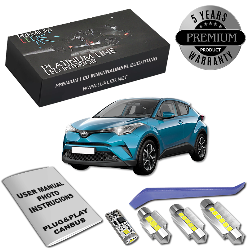 Pachet 6 LED-uri Kit Iluminare Interior Toyota C-HR