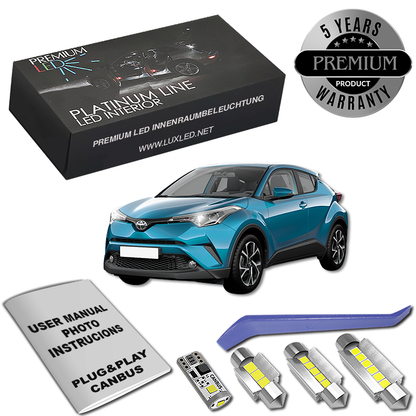Pachet 6 LED-uri Kit Iluminare Interior Toyota C-HR