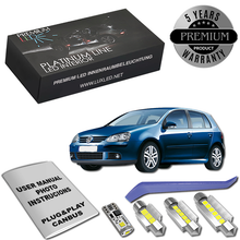 Pachet 12 LED-uri Kit Iluminare Interior VW Golf 5