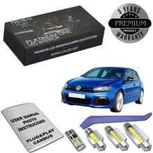 Pachet 11 LED-uri Kit Iluminare Interior VW Golf 6