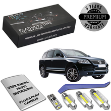 Pachet 16 LED-uri Kit Iluminare Interior VW Touareg 7L